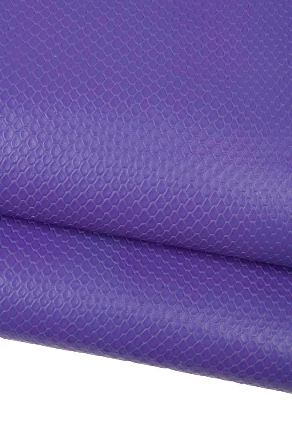 Electric Violet Lizard Embossed Leather hide, purple tejus Italian Leather, Soft skin for Bags, Shoes & Leathercraft B18011-ST La Garzarara