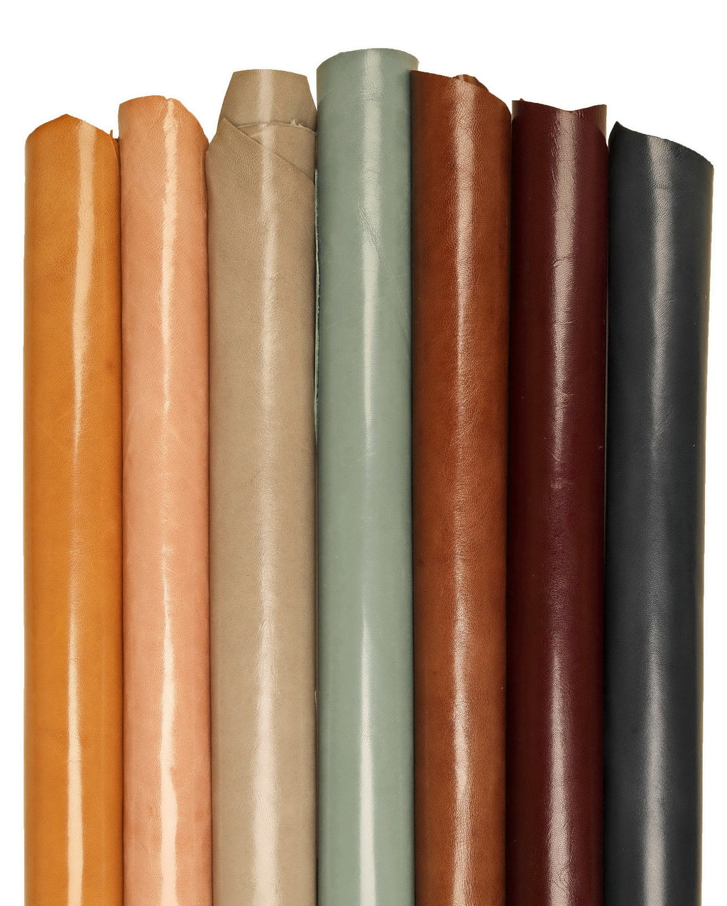 Boundle of 5 or 7 FULL kid leathers, random assortment of solid small goat skins , leather for shoes and lining B16302-TU La Garzarara