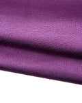 Purple leather skin, METALLIC tiny pebble GRAIN printed goatskin, soft sparkle hide for diy projects B17882-MT La Garzarara