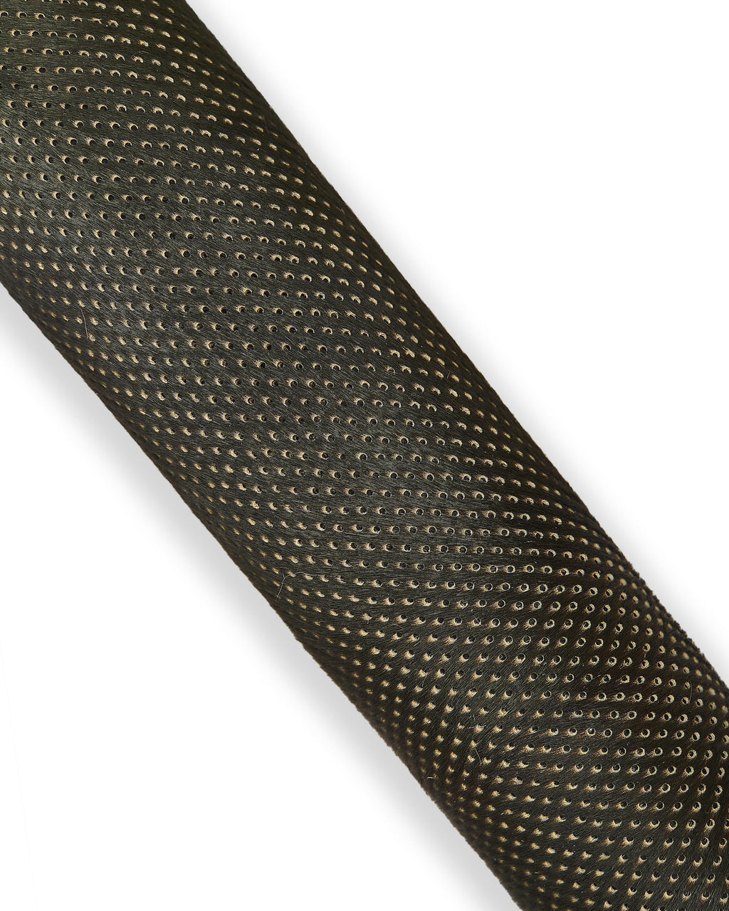 Green Hair-on cow Leather hide , Perforated Pony skin, Natural Laser Haircalf Leather for, Upholstery, DIY Projects B18113-CV La Garzarara