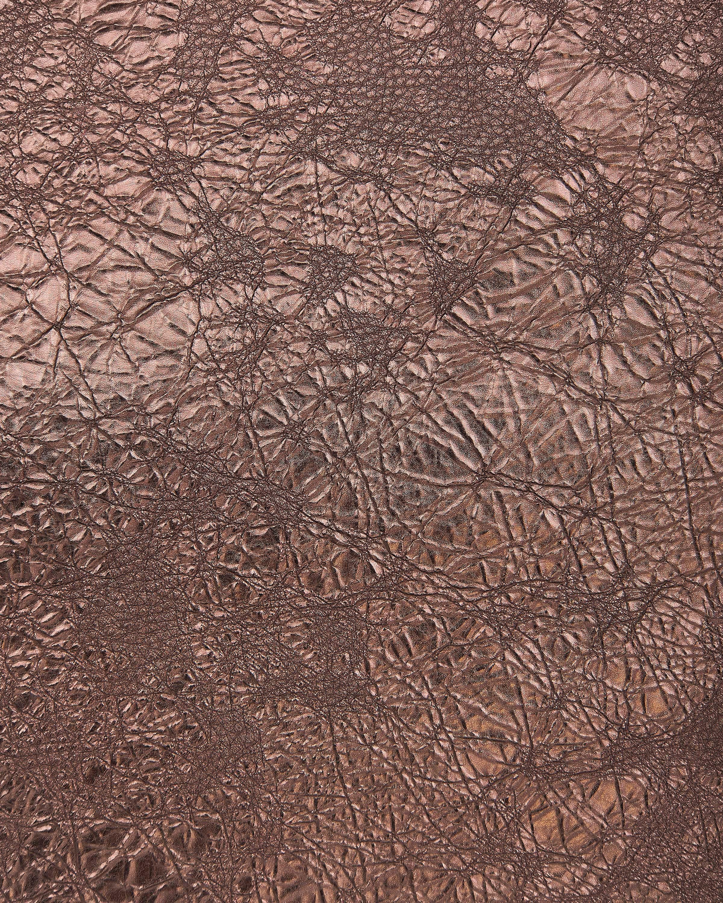 Bronze Leather Hide, Antique Bronze Metallic Leather, Soft Italian Genuine Leather for Bags Wallets Leather Craft B18106-MT La Garzarara
