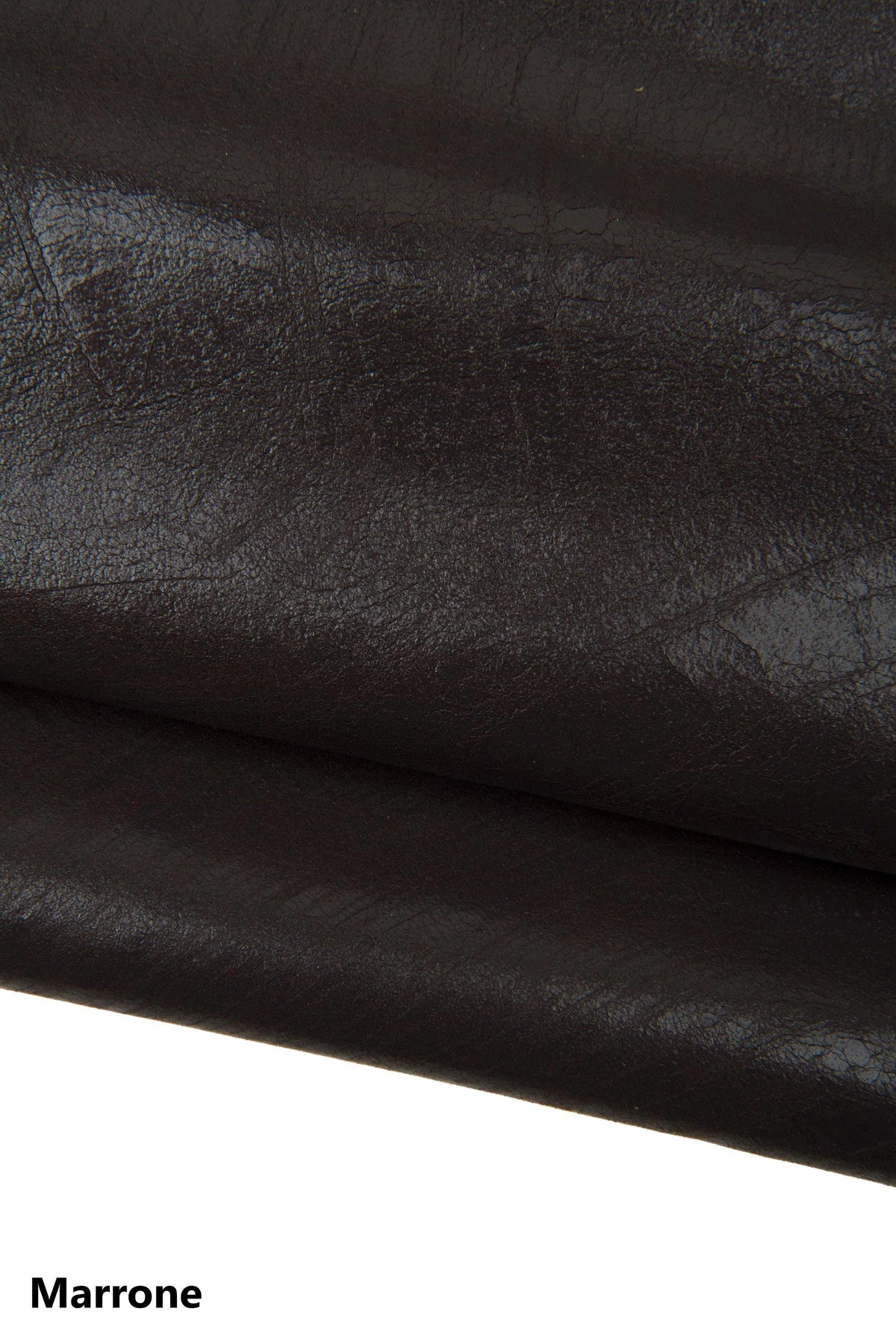 Worn effect leather hide,Burgundy, blue, brown CRACKLED leather, VINTAGE cowhide, distressed cow skin B18098-VT La Garzarara