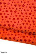 STAR printed leather skin, blue, orange, green, fuxia, yellow iridescent METALLIC suede goatskin B17803-MT(st) La Garzarara
