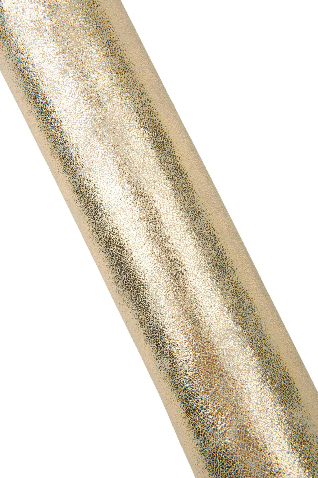 Gold leather hide, METALLIC SUEDE cowhide, bright sparkle shaded soft calfskin for diy projects B18049-MT(st) La Garzarara