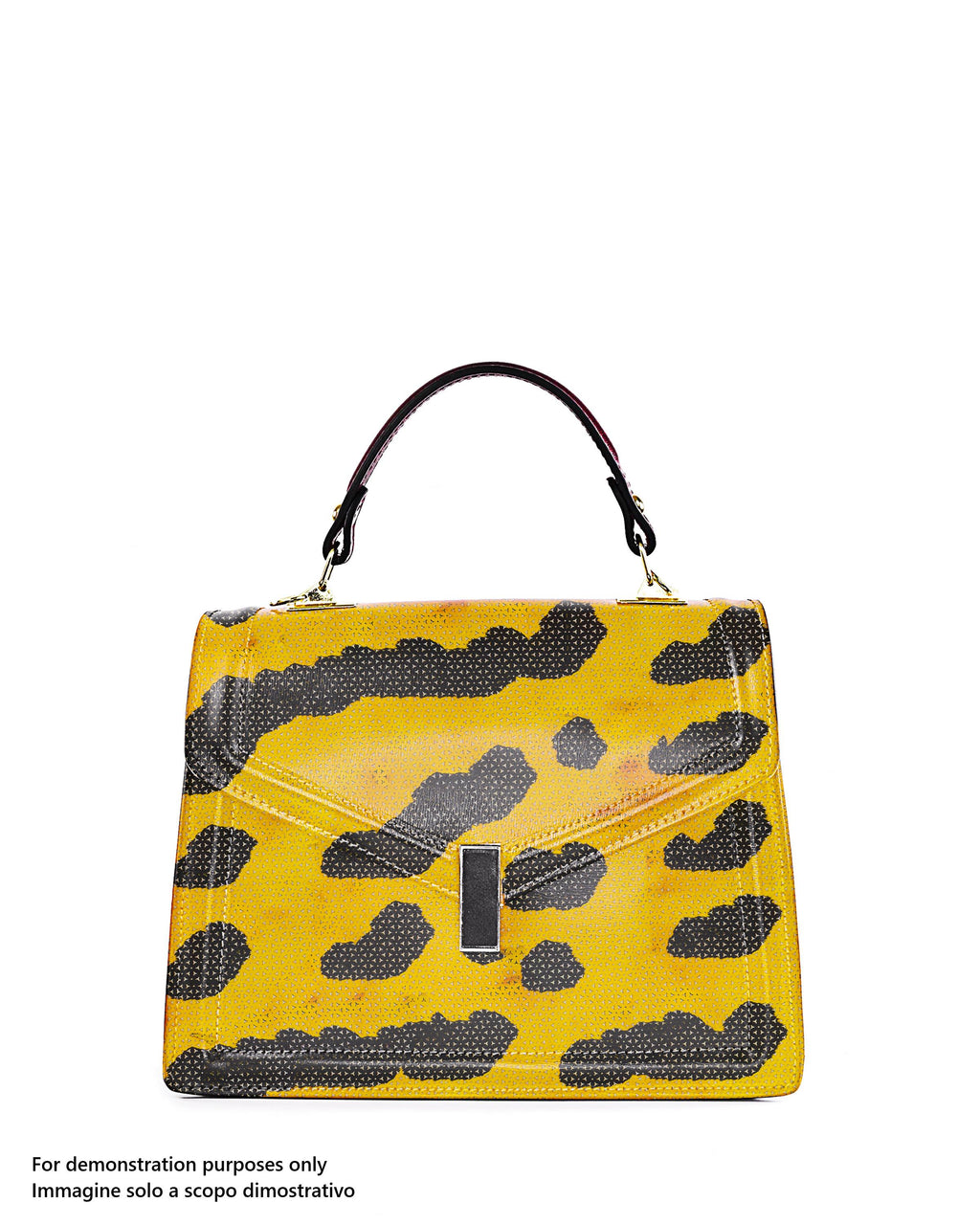 Laser Cut Pony Hair Leather Hide, Cow Print Hair-on Skin for Bags, perforated ponyskin B17268-CV La Garzarara