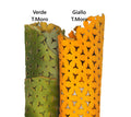 Laser Cut Pony Hair Leather Hide, Cow Print Hair-on Skin for Bags, perforated ponyskin B17268-CV La Garzarara