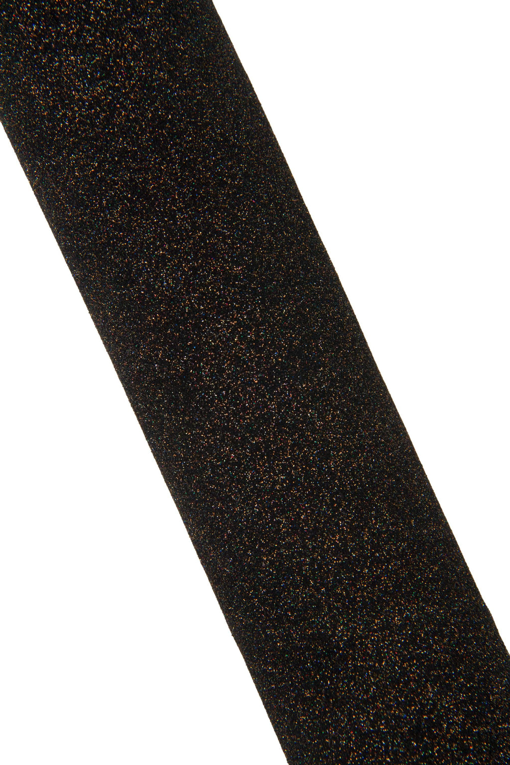 GLITTER Suede leather hide, multicolor Soft iridescent textured black cowhide B18036-TB La Garzarara