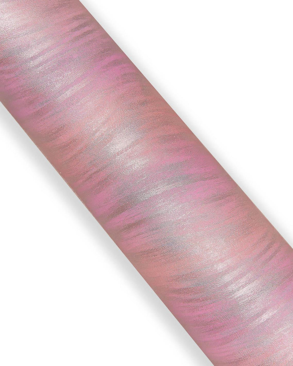Pink - silver leather hide, METALLIC wave printed cowhide, SOFT calfskin for hobbyists B18055-MT(st) La Garzarara