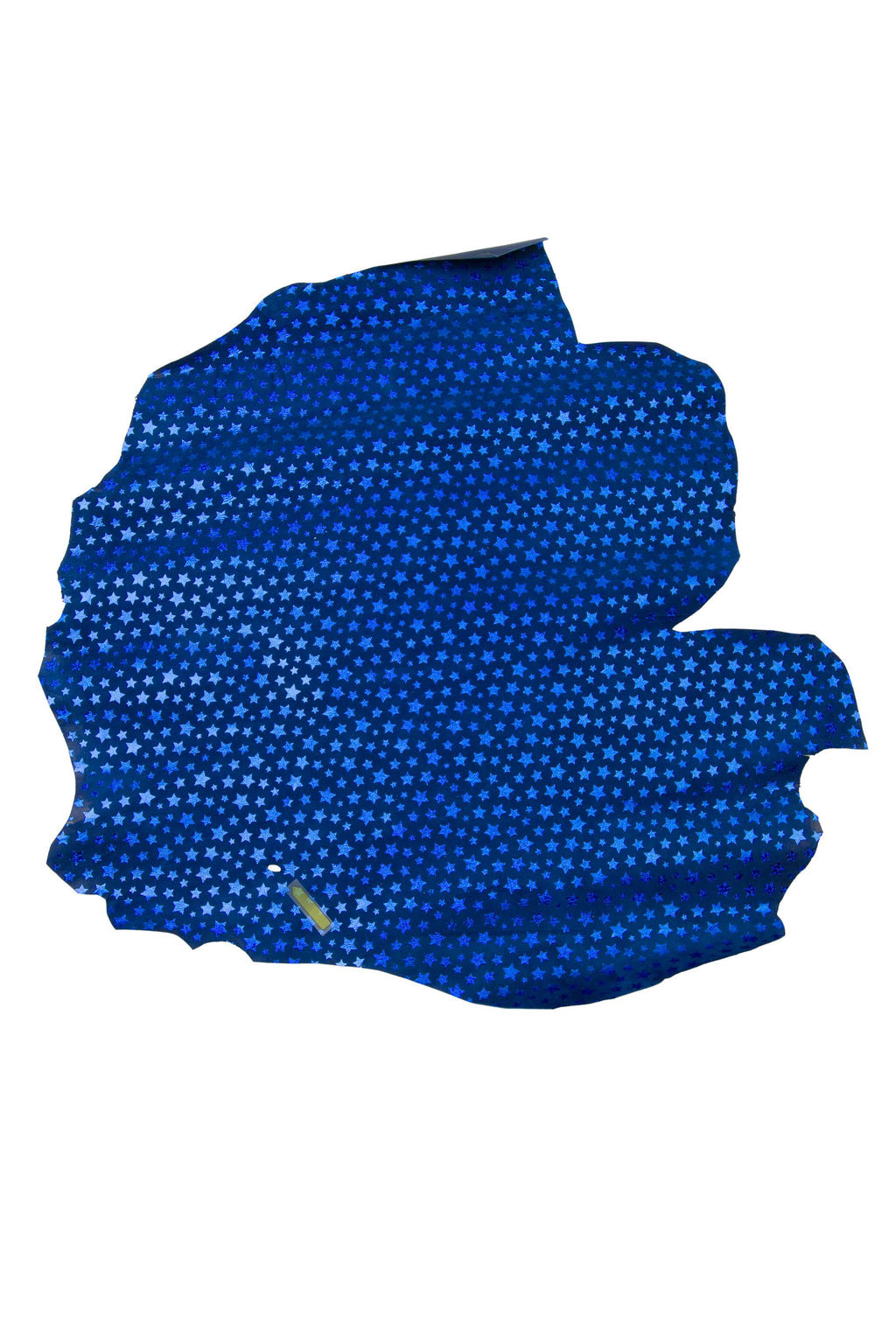 STAR printed leather skin, blue, orange, green, fuxia, yellow iridescent METALLIC suede goatskin B17803-MT(st) La Garzarara