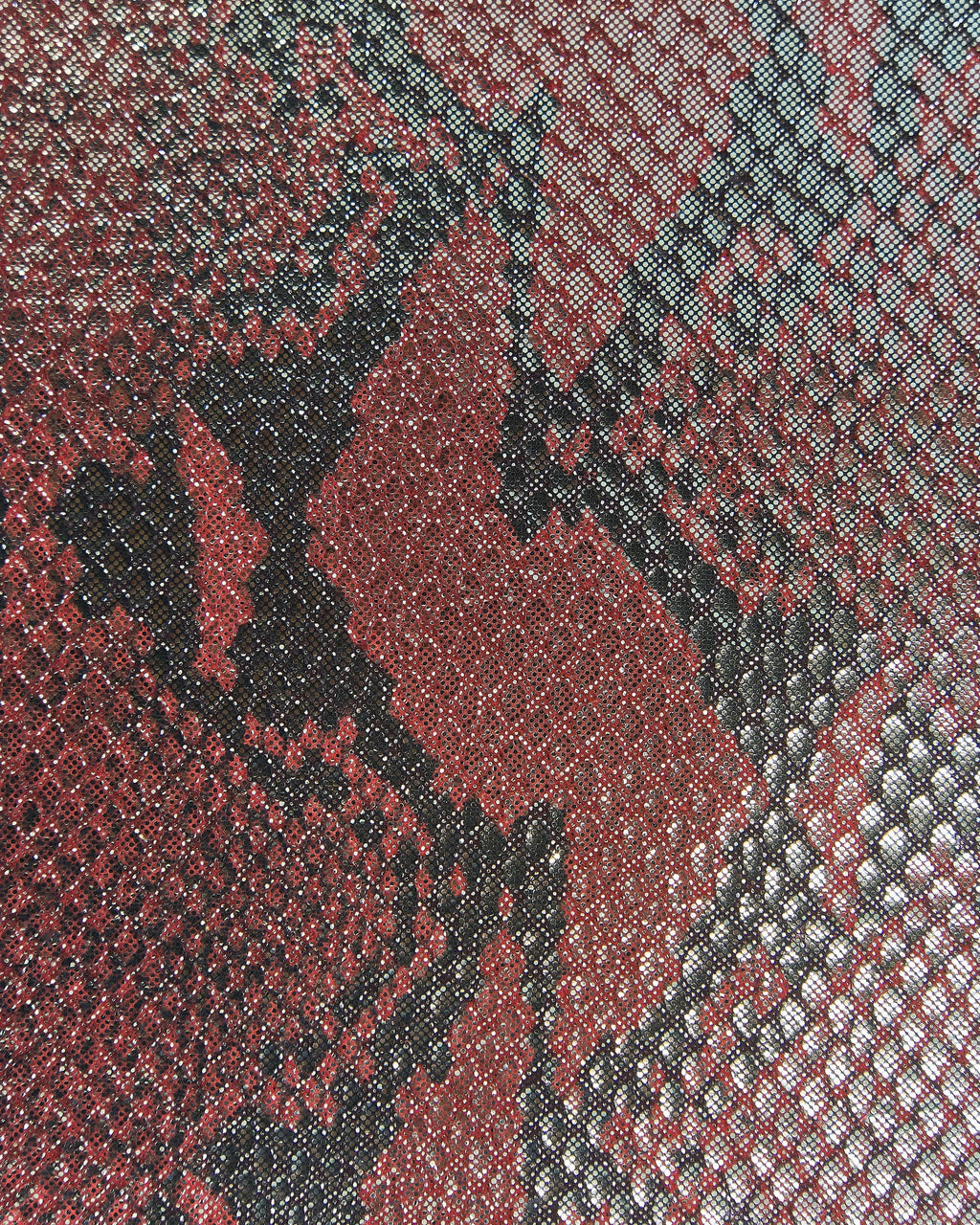 Shimmer Snake Leather hides, Metallic reptile skins, Soft snakeskin Leather for Handbags B17966-MT La Garzarara