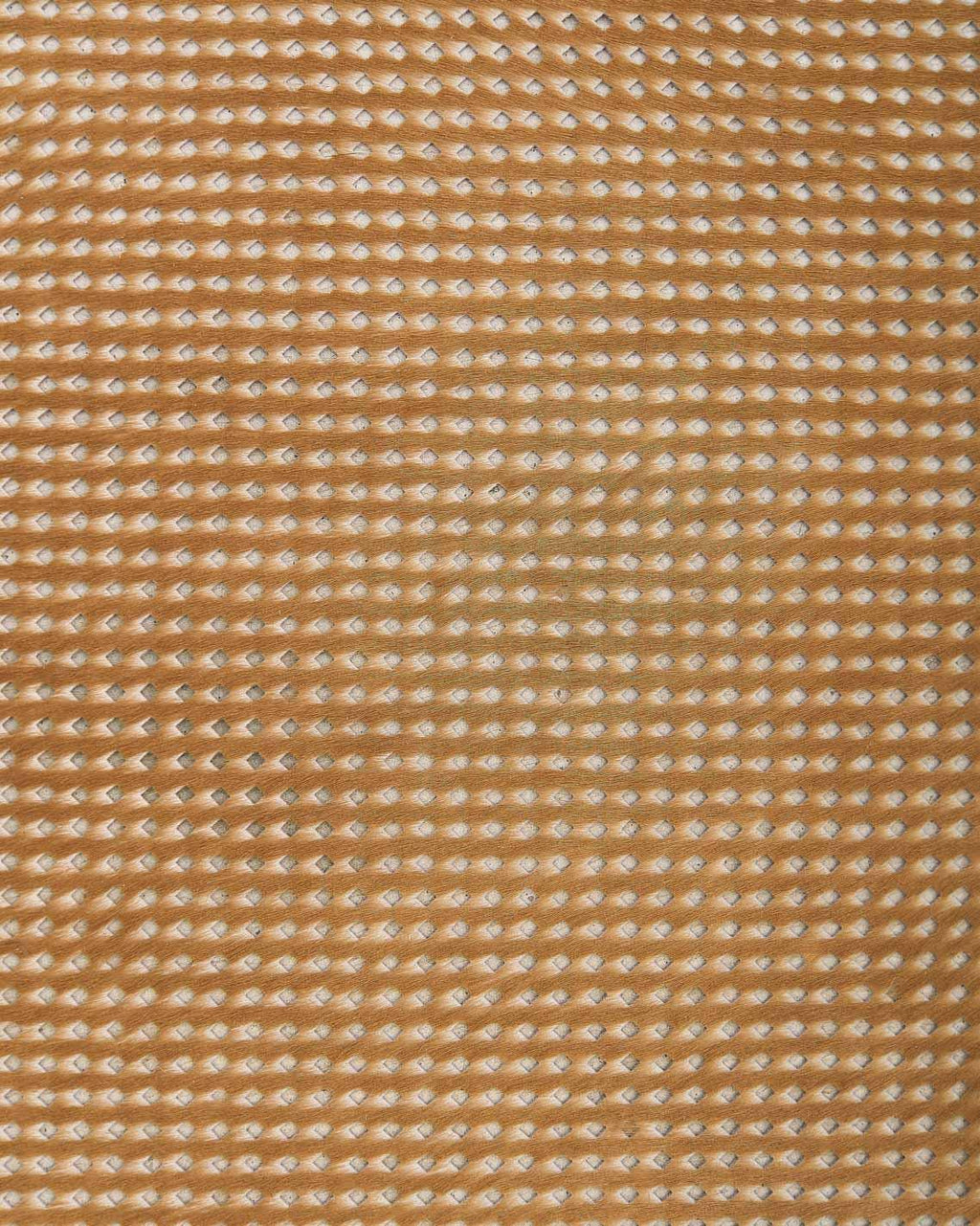 Perforated Hair-on Leather, Genuine Italian ponyskin Leather Hide, Tan Laser Leather for Luxury Accessories B18114-CV La Garzarara