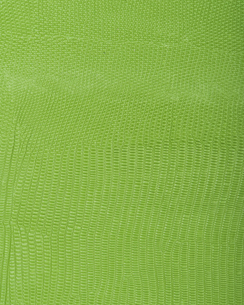 Green LIZARD leather hide, semi glossy reptile embossed cowhide, reptile printed calfskin, quite STIFF 1.0-1.2 mm B17962-ST La Garzarara