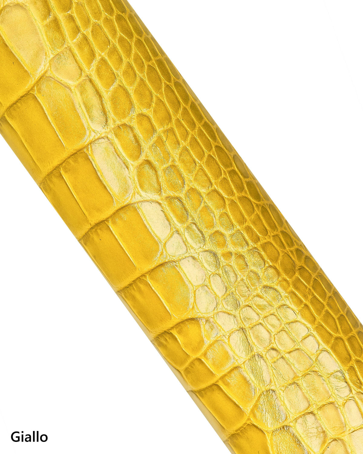 Soft Colorful Croc Embossed Italian Leather Hide, Colorful crocodile leather skin, supple Blue, Red & Yellow reptile B17960-ST LaGarzarara