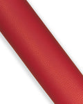 Red PEBBLE GRAIN printed leather hide, light grainy soft embossed calfskin, sporty cowhide 0.7 - 0.9 mm B17406-TU La Garzarara