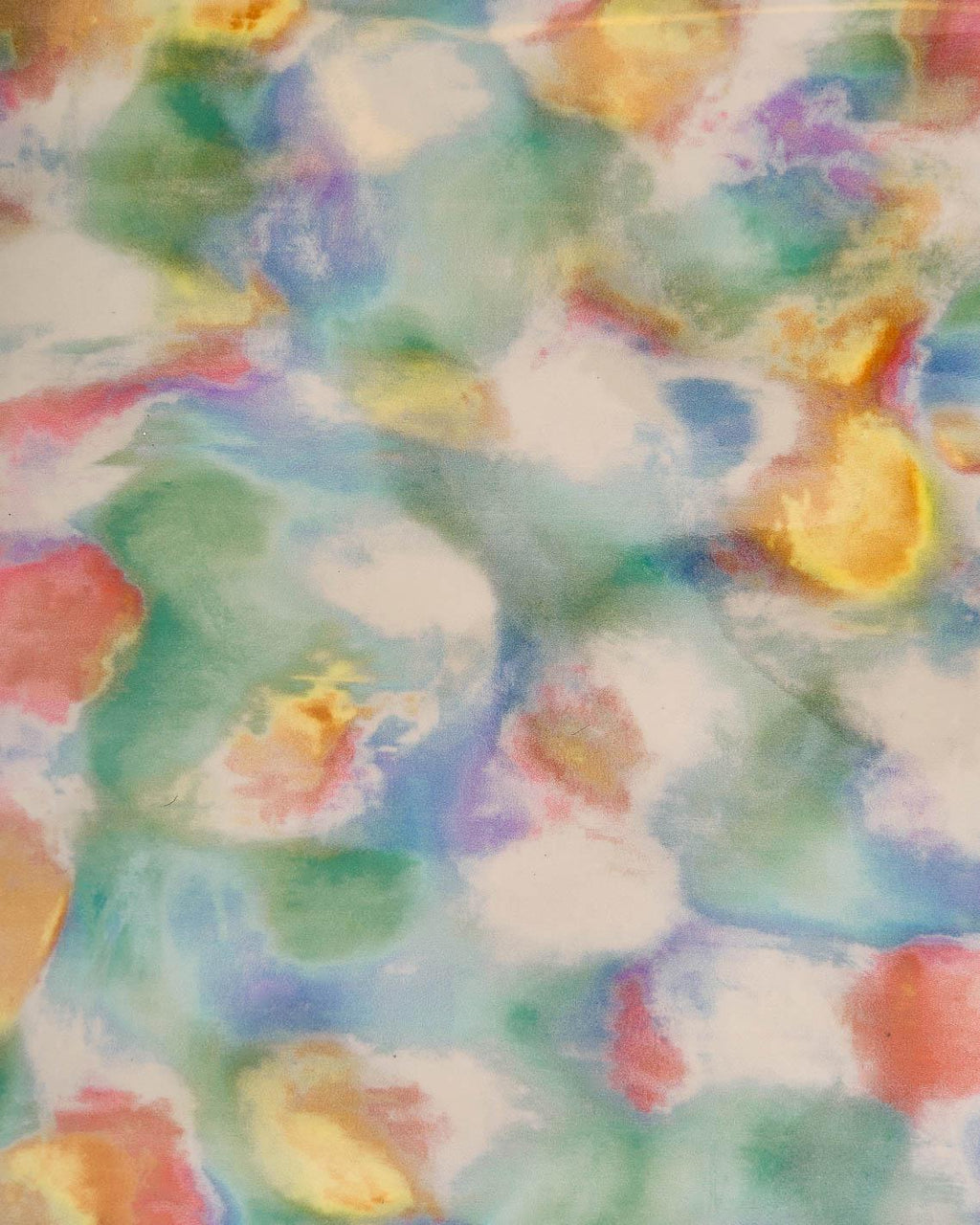 Painterly Leather | Color Splash Printed Leather | watercolor Italian Leather B18045-ST La Garzarara