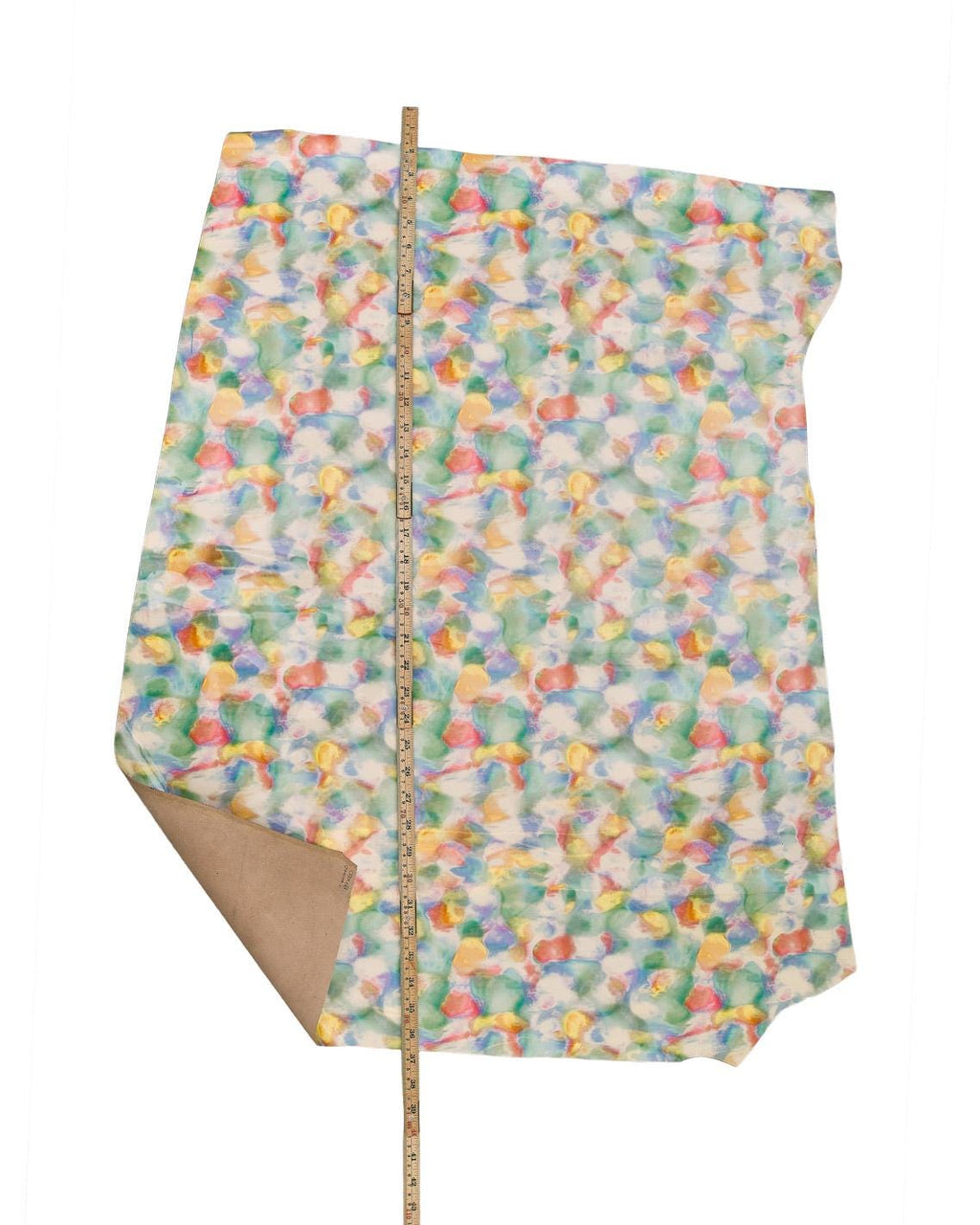 Painterly Leather | Color Splash Printed Leather | watercolor Italian Leather B18045-ST La Garzarara