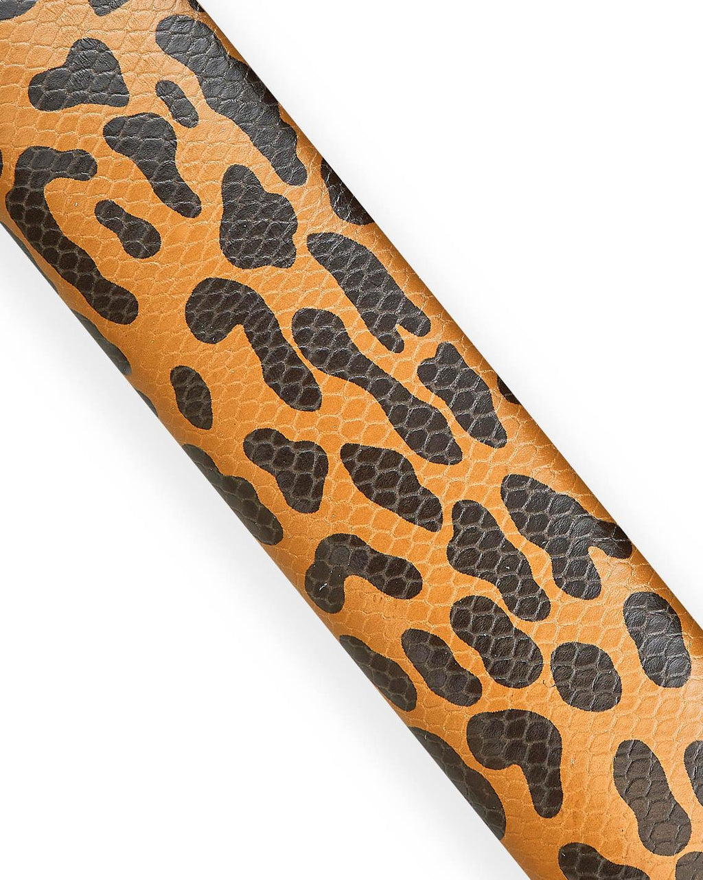 Brown leopard print leather hide, animal print leather skin textured grain, classic cheetah pattern B17940-ST La Garzarara