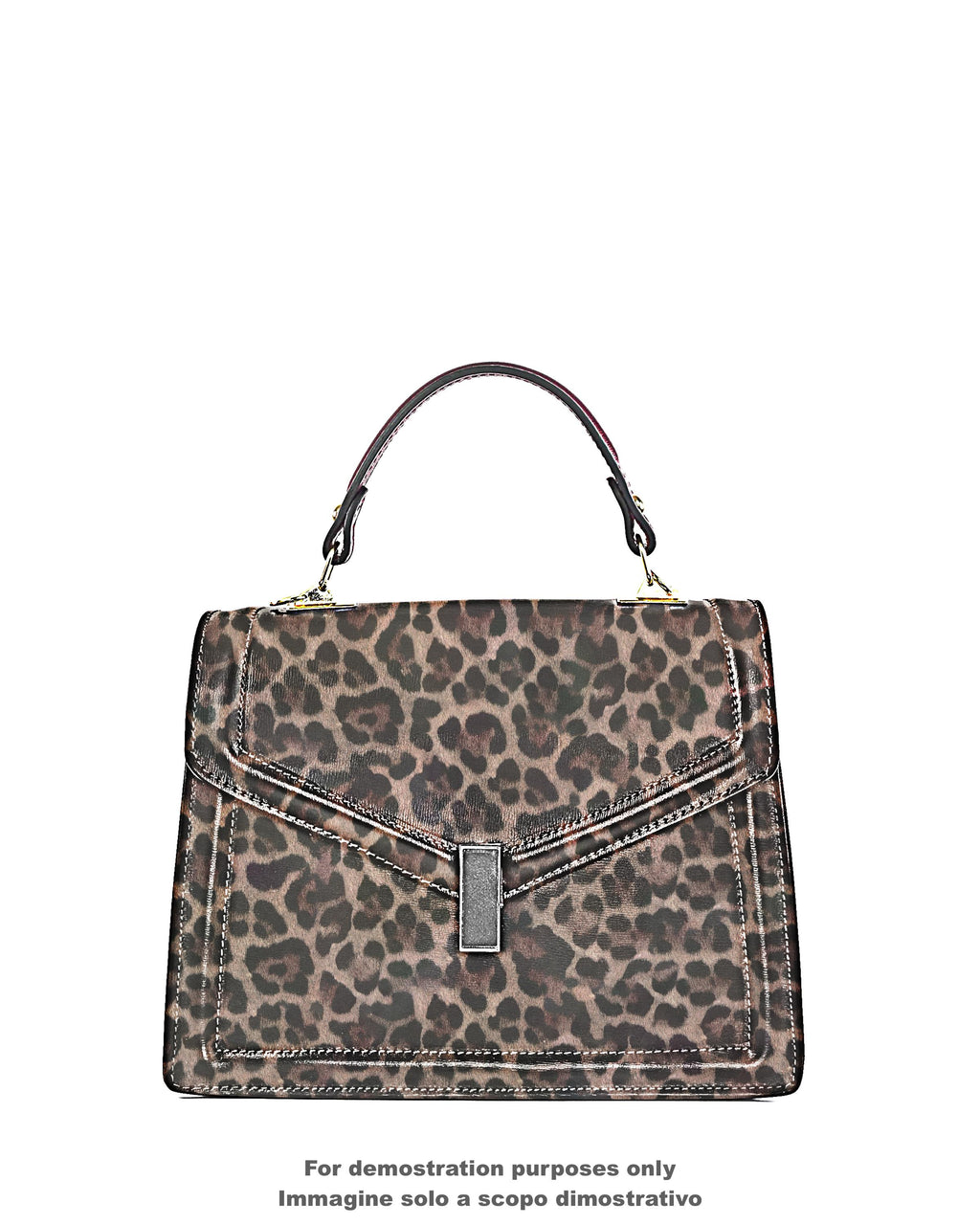 LEOPARD textured leather skin, beige - black - brown CHEETAH printed smooth goatskin, animal pattern on soft hide B18183-ST La Garzarara