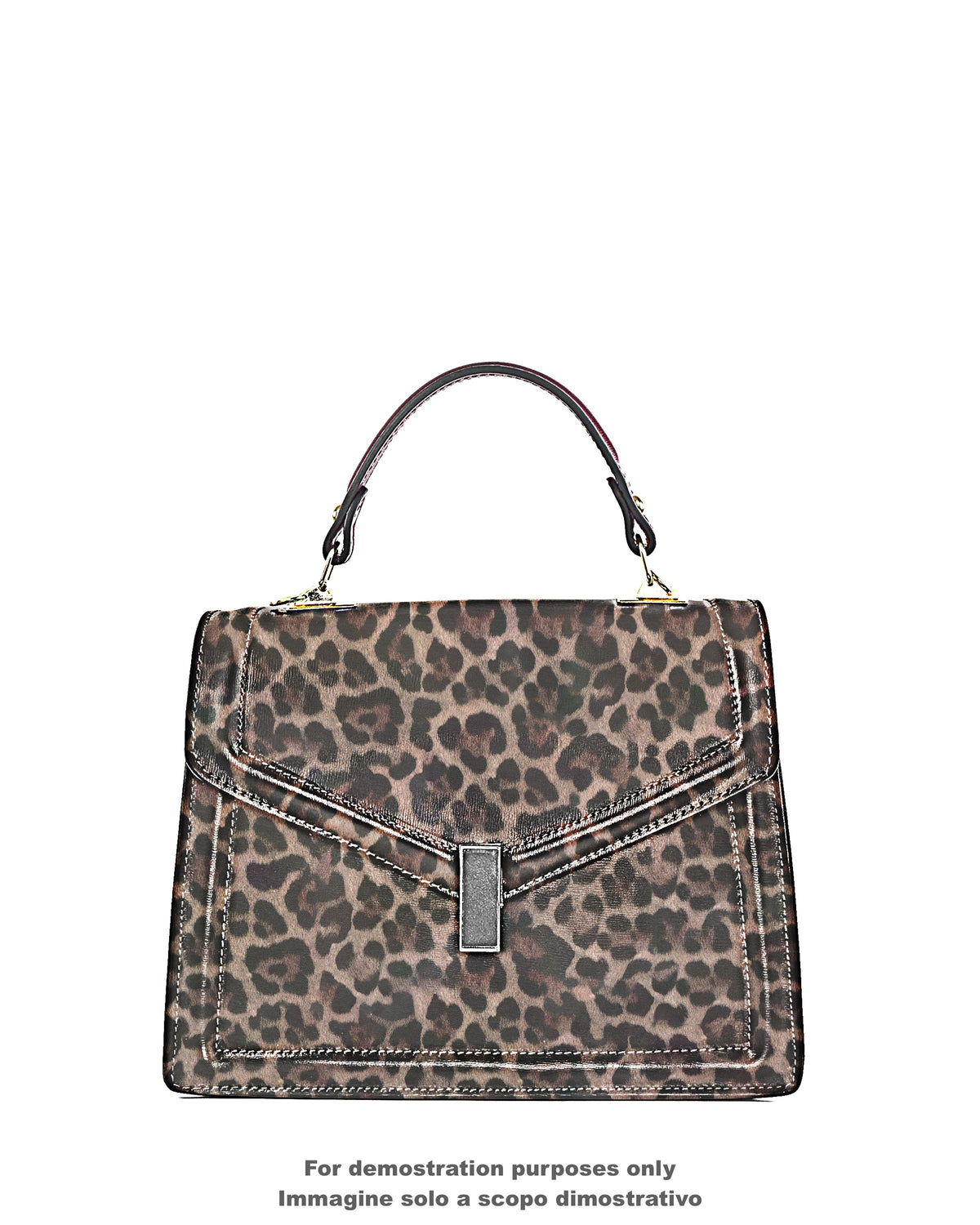 LEOPARD textured leather skin, beige - black - brown CHEETAH printed smooth goatskin, animal pattern on soft hide B18183-ST La Garzarara