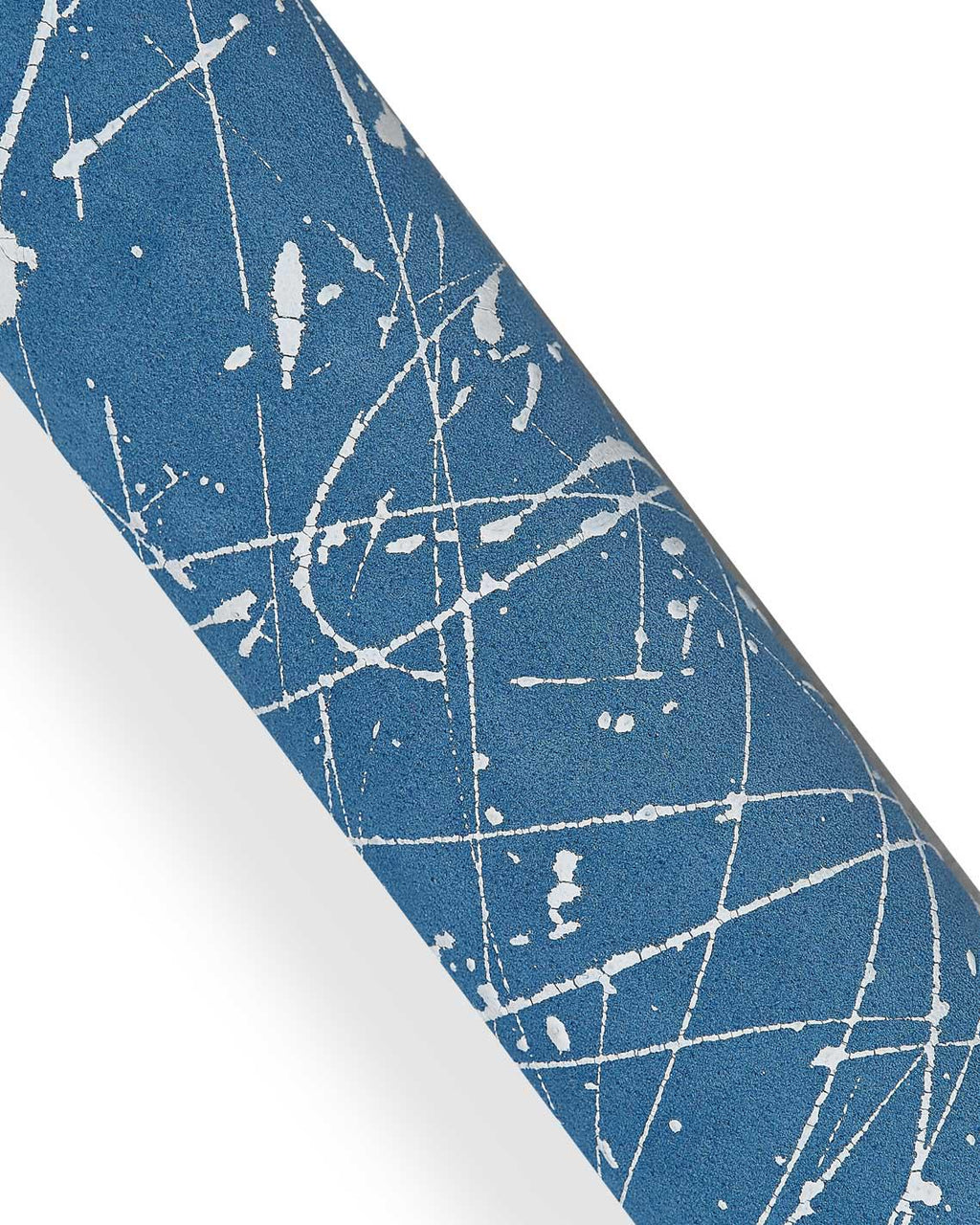 Artisan Painted Leather Hide, SPLASH decorated suede skin, abstract artistic soft hide B18053-DM La Garzarara