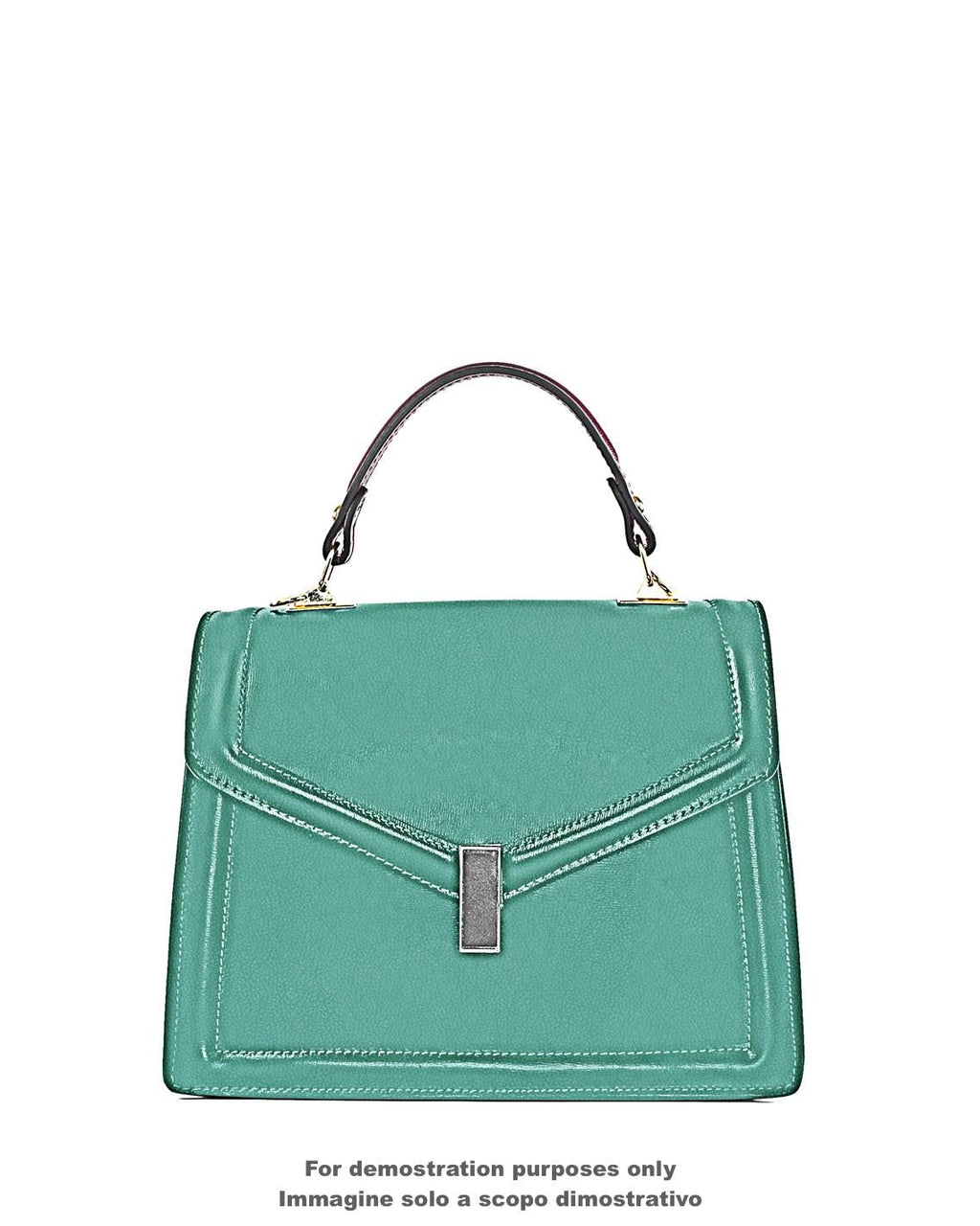 Turquoise tiny PEBBLE GRAIN printed cowhide, soft semi glossy leather hide, sporty calfskin for crafting, 1.4 - 1.5 mm B18238-TU LaGarzarara