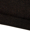 GLITTER Suede leather hide, multicolor Soft iridescent textured black cowhide B18036-TB La Garzarara