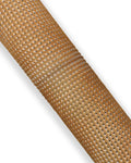 Perforated Hair-on Leather, Genuine Italian ponyskin Leather Hide, Tan Laser Leather for Luxury Accessories B18114-CV La Garzarara