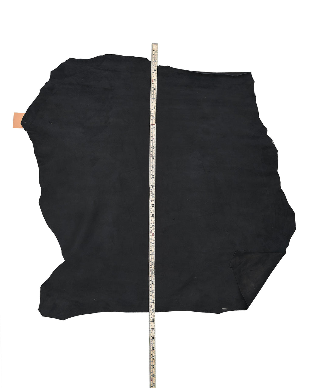BLACK Lambskin SUEDE leather Skin, top quality soft skin, luxurious suede lamb for crafters and diy projects B18224-TB La Garzarara