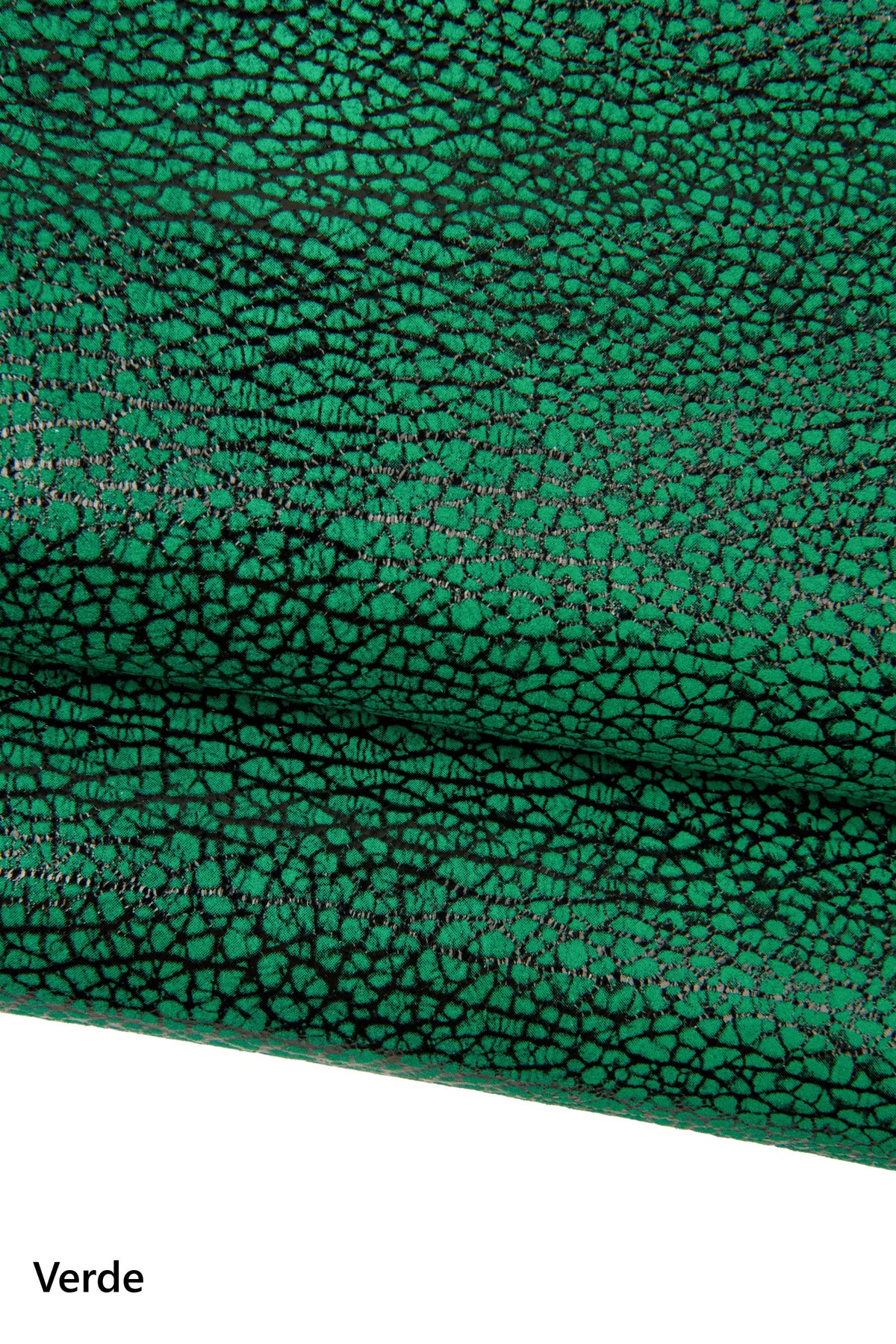 ELEPHANT printed leather skins, animal texture on SUEDE goatskins, metallic soft skins B18425-ST La Garzarara