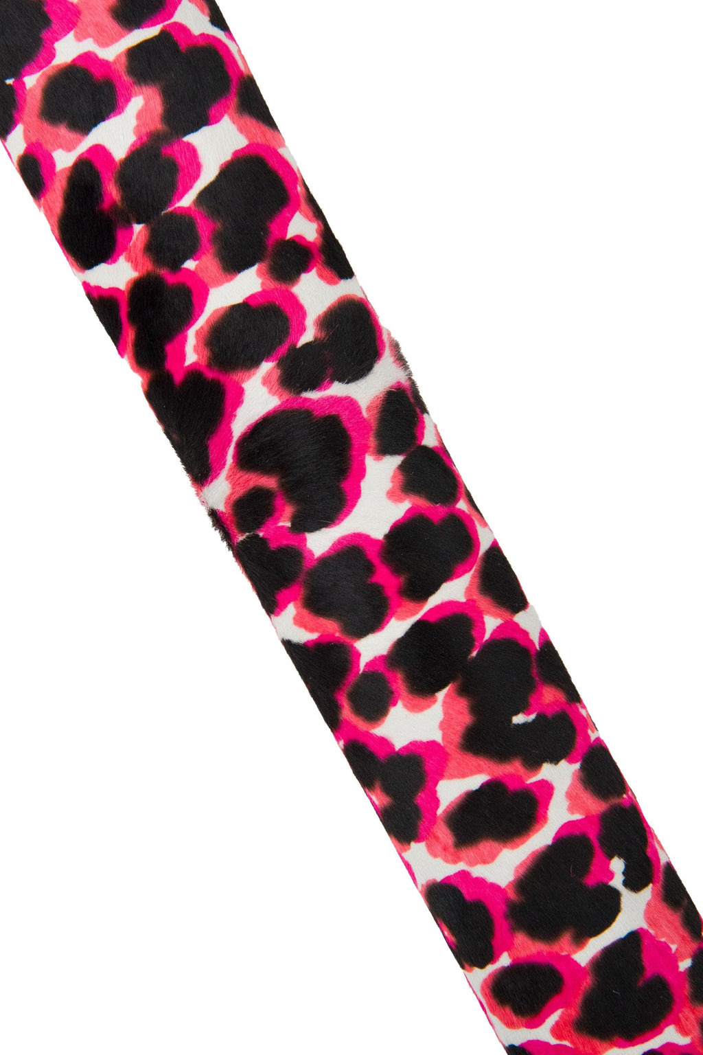 Hot Pink Cheetah Hair-on Leather, colorful Leopard Ponyskin Leather Skin, Italian Animal Print calfskin Leather B18506-CV