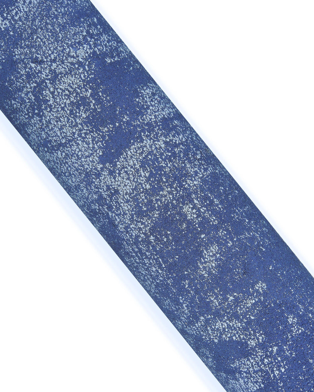Blue jeans effect leather hide, DISTRESSED calfskin, fabric print cowhide for crafters, textured rustic skin B18057-VT La Garzarara