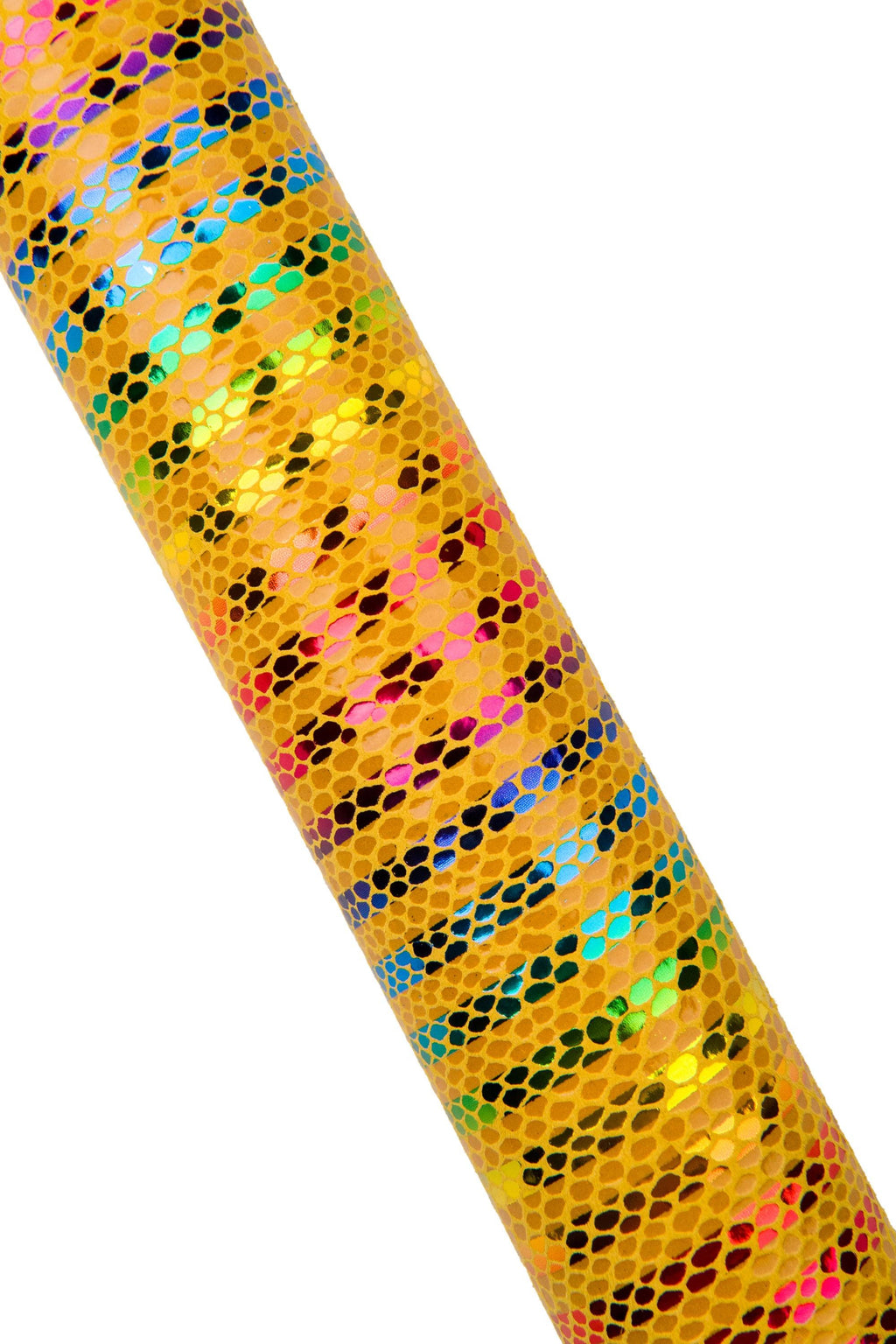 Multicolor STRIPED printed leather skin, petroleum green snake textured goatskin, RAINBOW textured hide B18439-MT(st) La Garzarara
