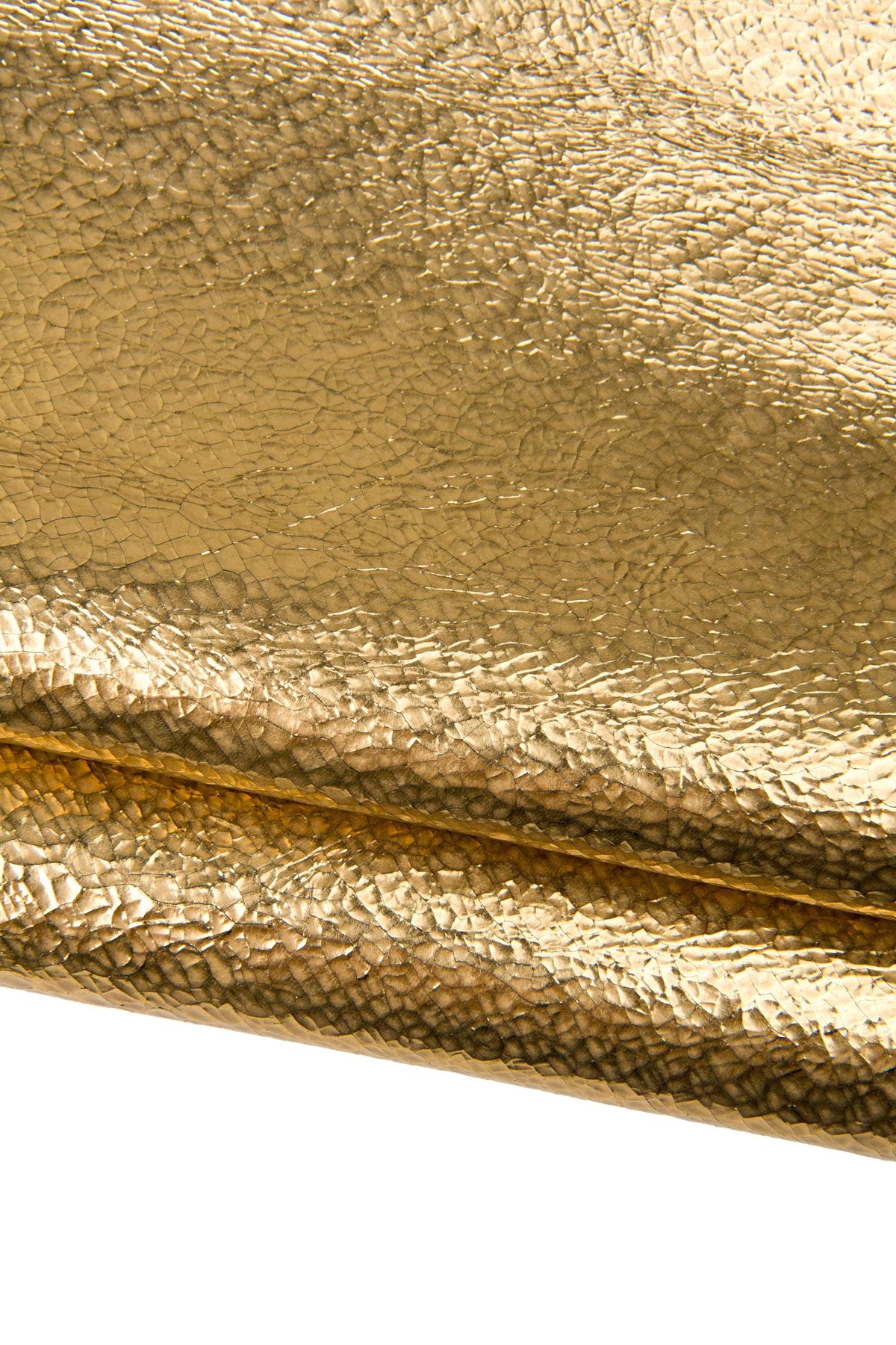 Italian Metallic Leather Skins, Gold Bronze Champagne Olive Black Leather Hides Luxury Craft Selection B18283-mt(st)