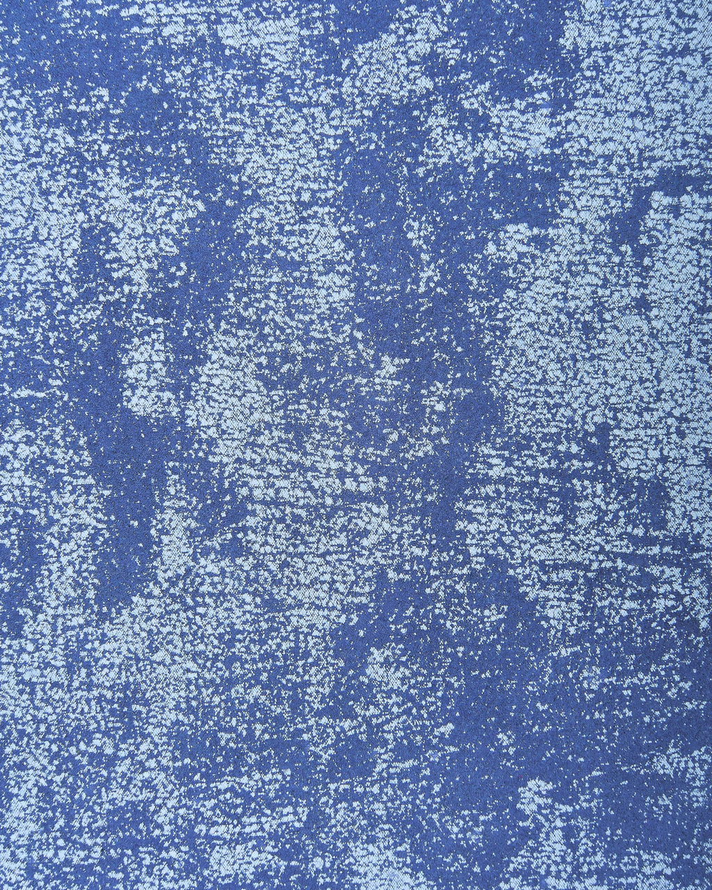 Blue jeans effect leather hide, DISTRESSED calfskin, fabric print cowhide for crafters, textured rustic skin B18057-VT La Garzarara