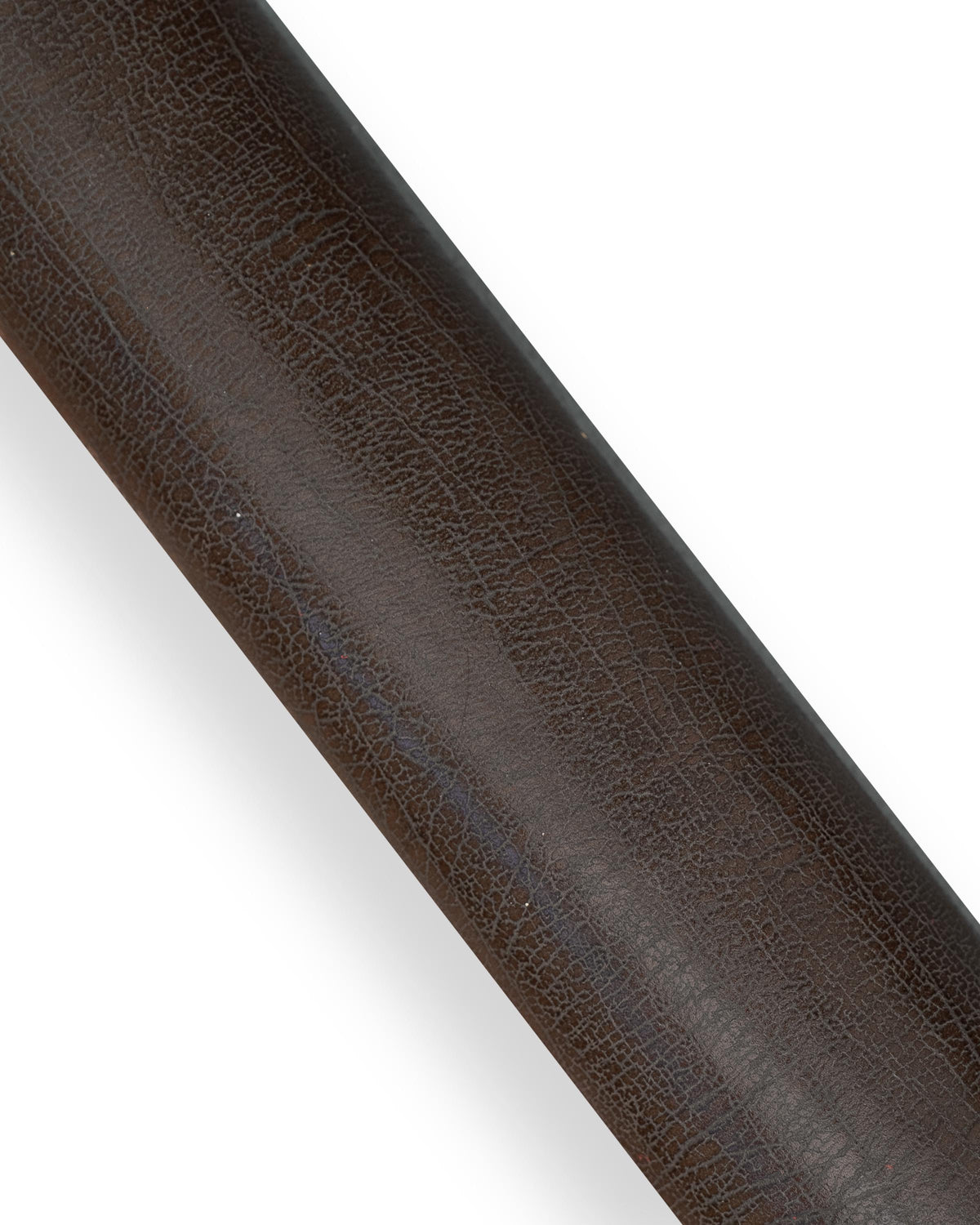 Dark brown textured leather hide, GLOSSY soft cowhide, soft natural grain calfskin 1.3 - 1.5 mm for crafting B18553-TB La Garzarara