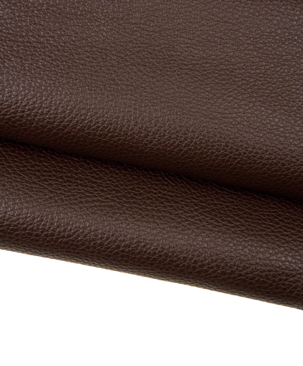 Dark brown PEBBLE grain printed leather hide, soft calfskin, sporty cowhide for crafters, 1.3 - 1.5 mm B18228-TU La Garzarara