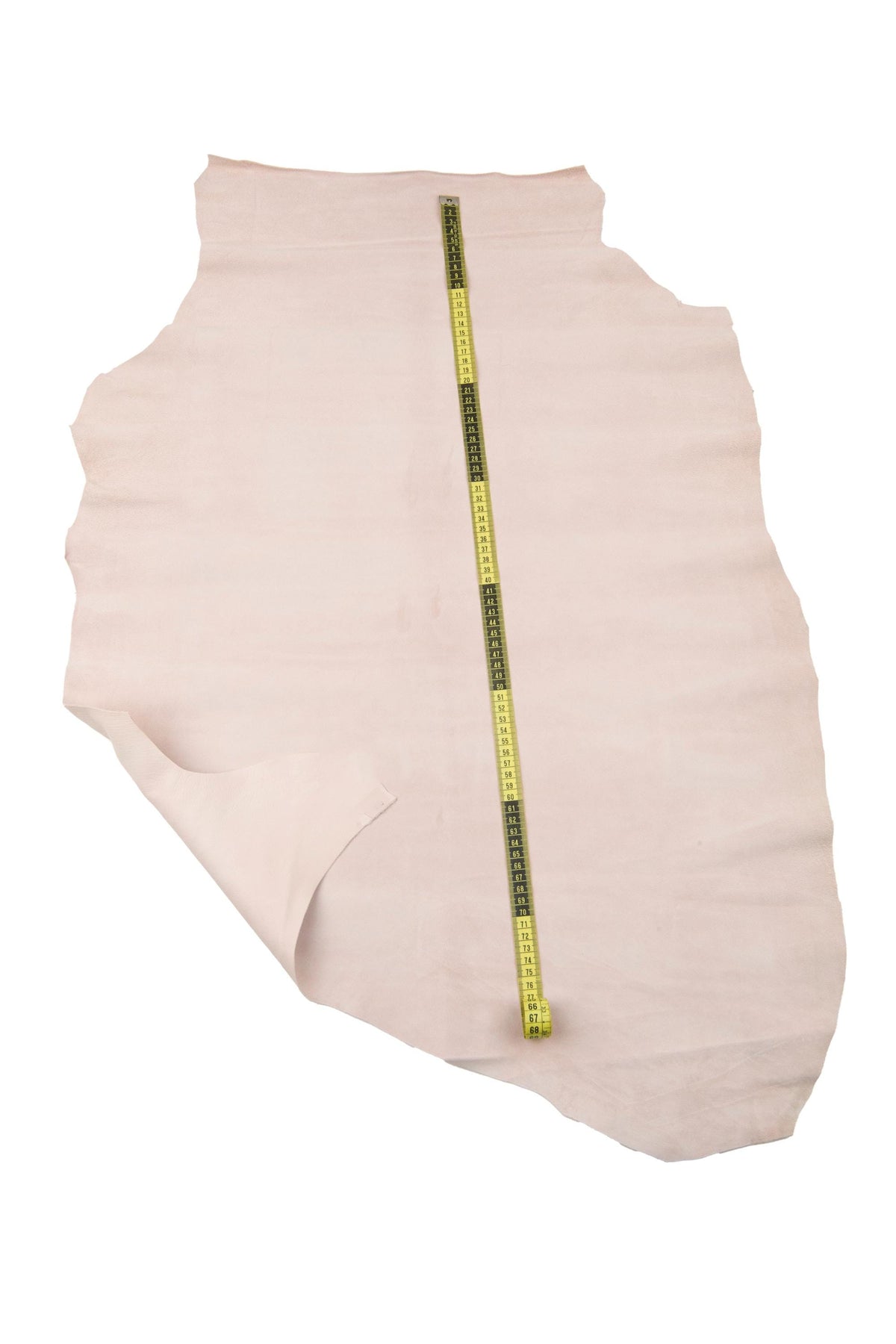 Nude SUEDE calf leather skin, supple suede baby calf, perfect for crafting creations B18520-TU La Garzarara