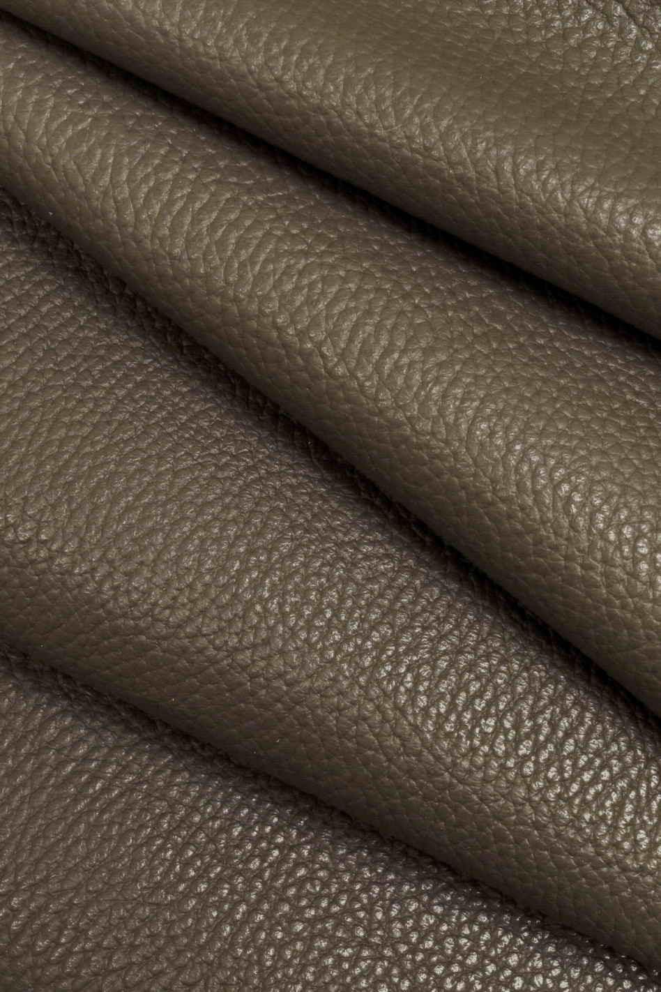 Grey pebble GRAIN printed leather hide, SOFT matt cowhide, sporty calfskin 1.2 - 1.4 mm for crafting B18816-TU La Garzarara