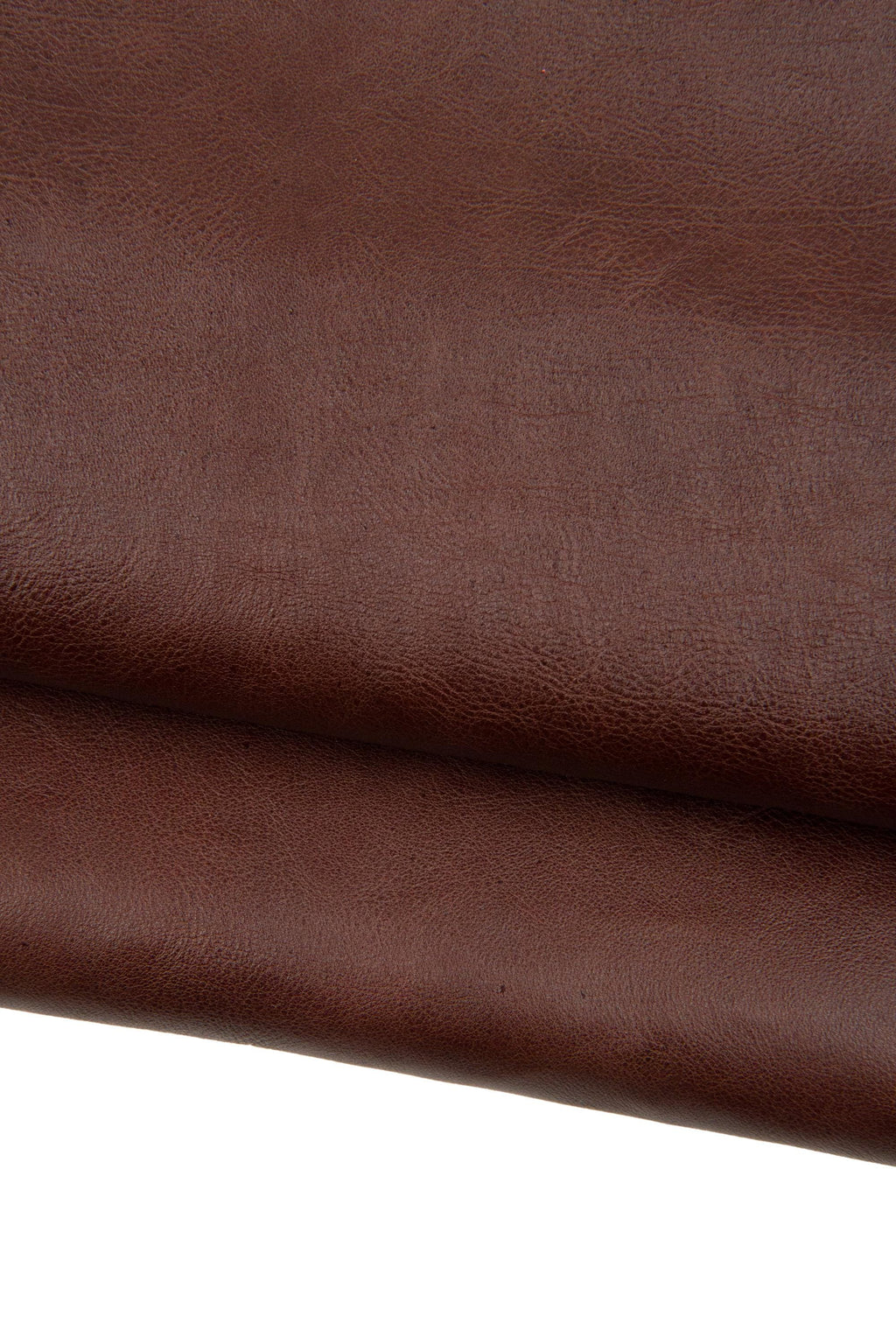 Chocolate smooth leather hide, SPORTY naturale grain calfskin, soft cowhide 0.9 - 1.0 mm, ideal for diy projects B18588-VT La Garzarara