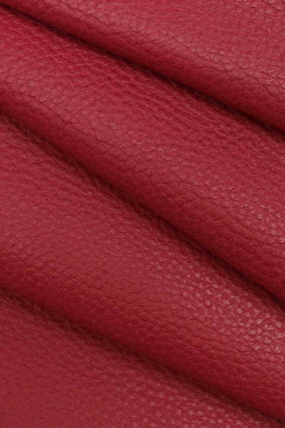 Soft raspberry pink pebbled goatskin leather SKIN hide, semi glossy embossed goat leather 0.9–1.1 mm for bags B18821-TU La Garzarara