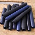 Blue Leather PIECES, Assorted Smooth Navy leather scraps, Variety blue Offcuts 1.0-1.2mm (3-4oz) 1 kg (2 lbs) - 2 kg (4 lbs) B110
