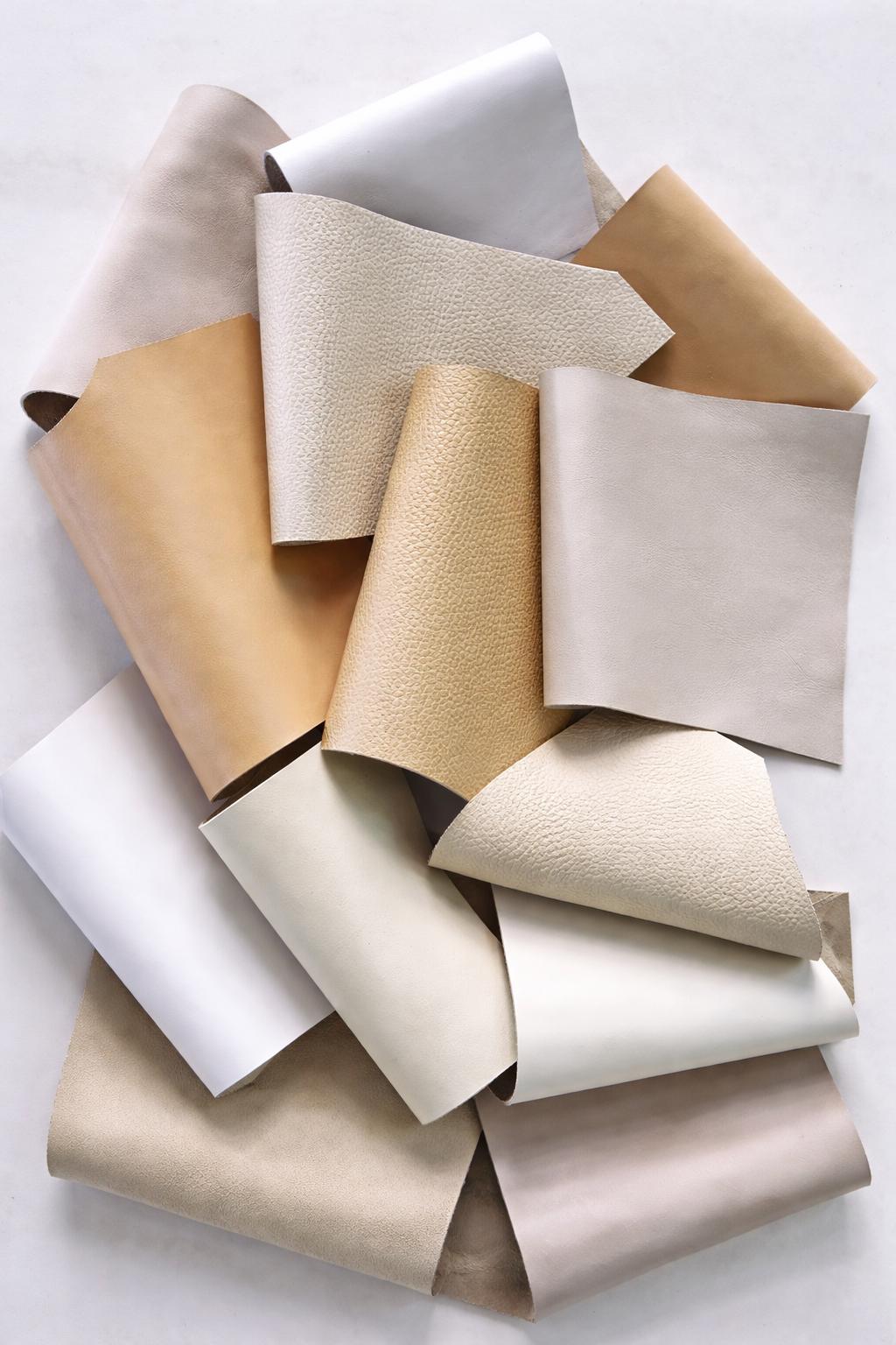 Ivory and Cream Leather Scraps, Beige Neutral Offcuts, Soft Natural Shades for Earrings and Accessories | 1-2 lbs | B118 La Garzarara