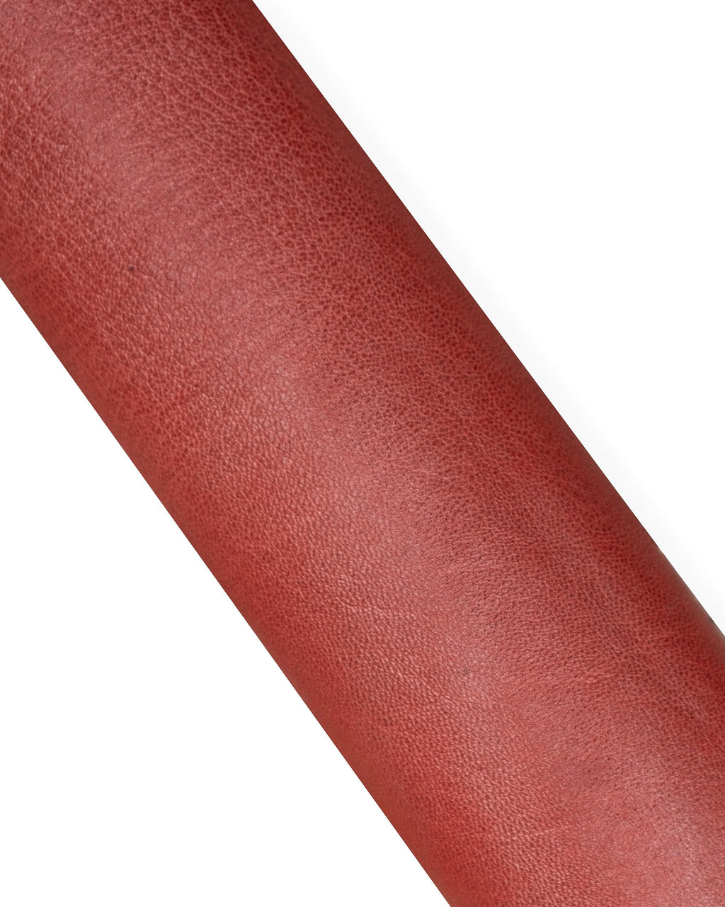 Red PEARLIZED leather hide, tiny pebble grain printed cowhide, soft glazed calfskin for hobbyists B18770-TU La Garzarara