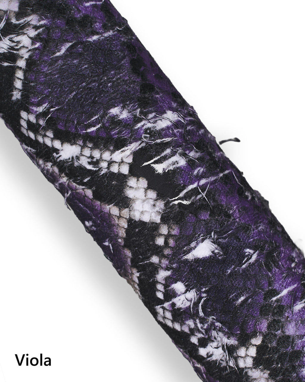 PYTHON printed leather hides, soft reptile skins that are coupled with a FABRIC, 1.0-1.2 mm B18359-ST La Garzarara