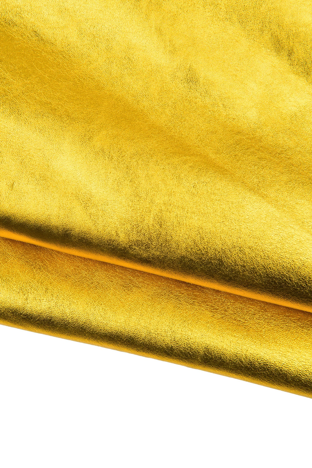 Nappa GOLD leather skin, soft metallic lambskin, bright hide for hobbyists B18660-MT(st) La Garzarara