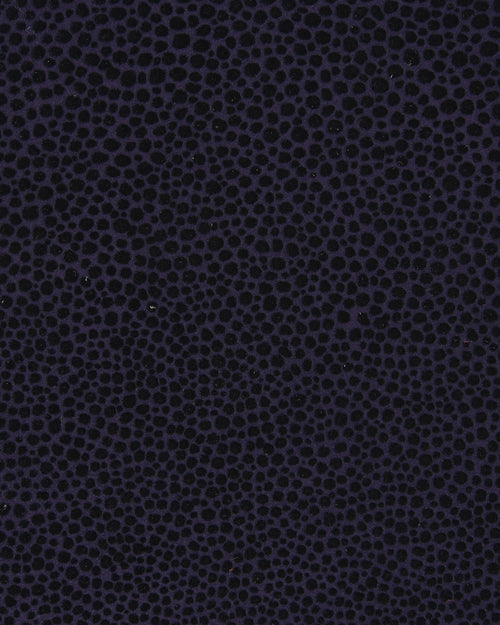 Blue STINGRAY effect leather, shagreen textured leather hide, micro pebble skin for luxury bags 0.9 - 1.1 mm B17199-ST La Garzarara