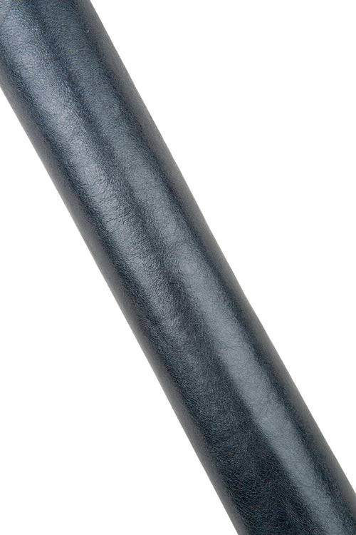 Anthracite blue leather hide, soft GLOSSY cowhide, sporty calfskin for crafting, 1.1 - 1.2 mm B18594-VT La Garzarara
