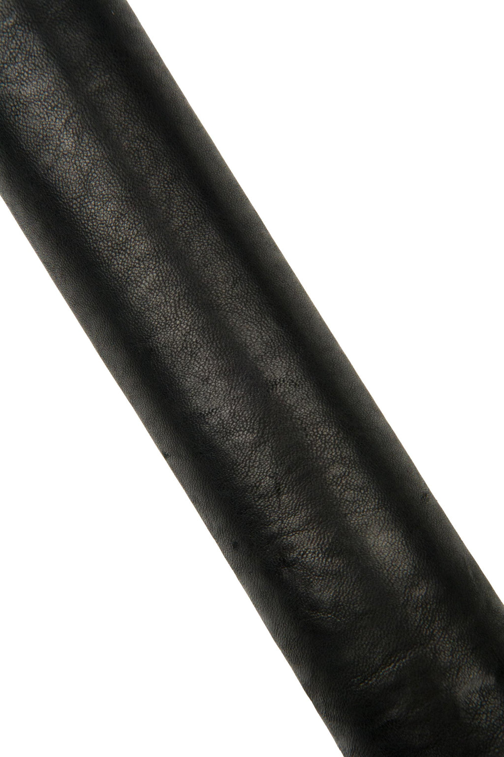 Black Washed Lambskin Leather Skin, softCrinkled lamb hide, vintege nappa leather for crafting B12695-TB La Garzarara