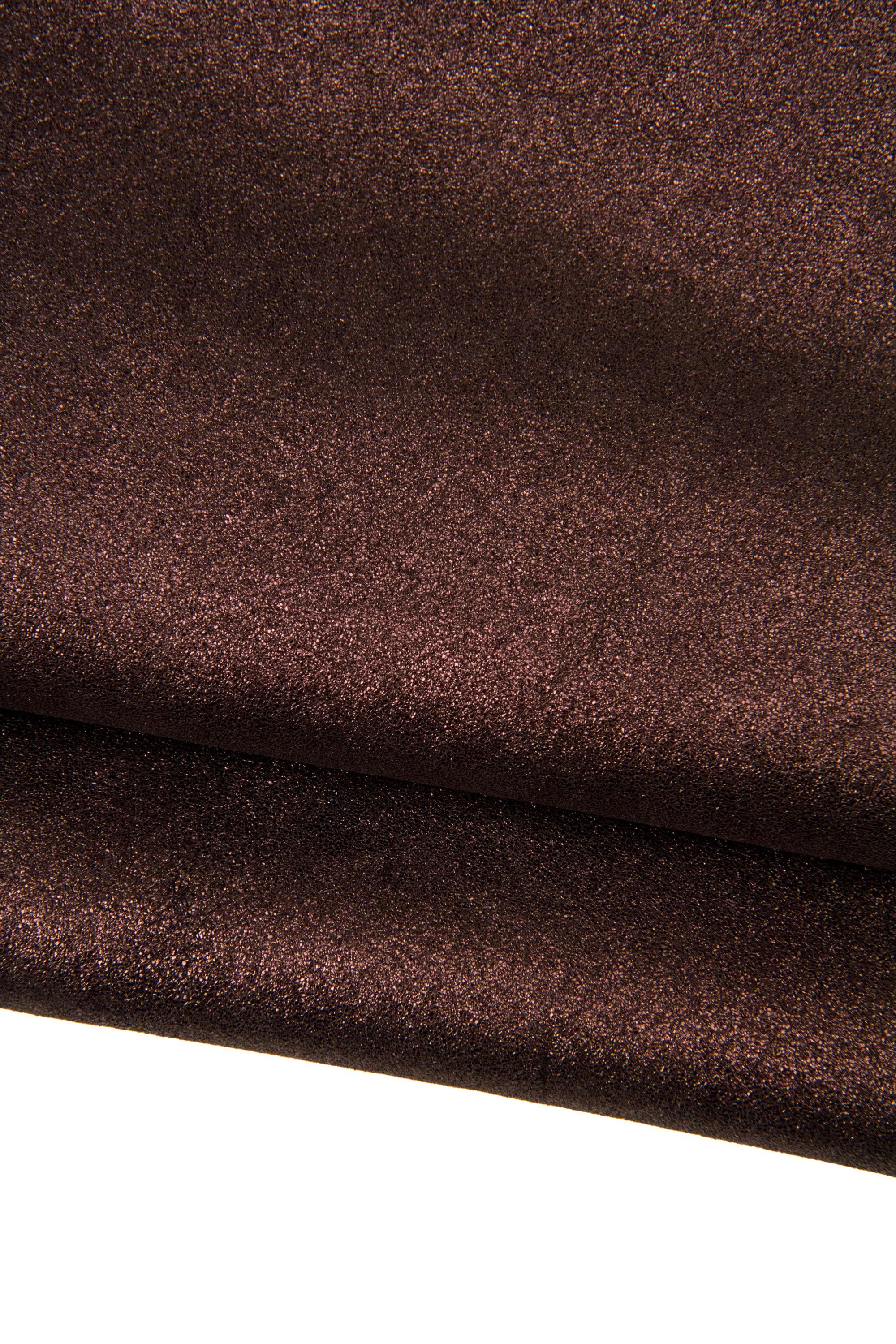 Creative leather palette, Designer python Leather Skins Bronze Metallic Leather Hides Fashion Italian Set B18302-MT(st) La Garzarara