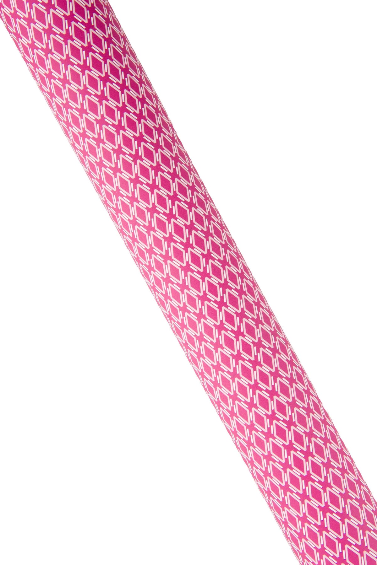 Pink magenta DIAMOND printed leather hide, geometrical SQUARE pattern on cowhide, matt calfskin 1.0 - 1.2 mm B18860-ST La Garzarara